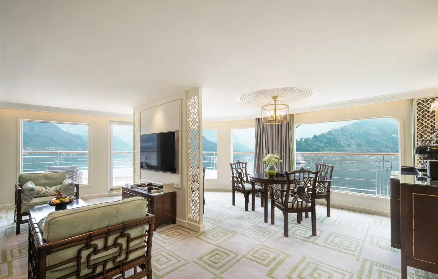 Mandarin Suite Living Room